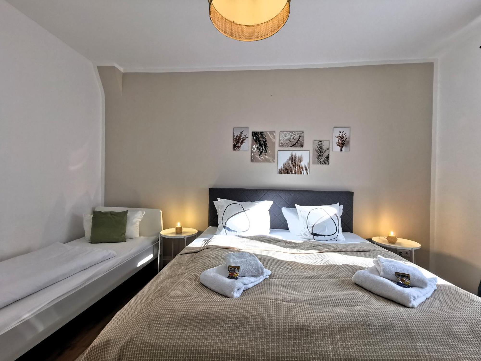 Bohnapartments Xl Suite - 2 Schlafzimmer Mit Balkon - Zentrum - Petersberg - Domplatz 埃尔福特 外观 照片
